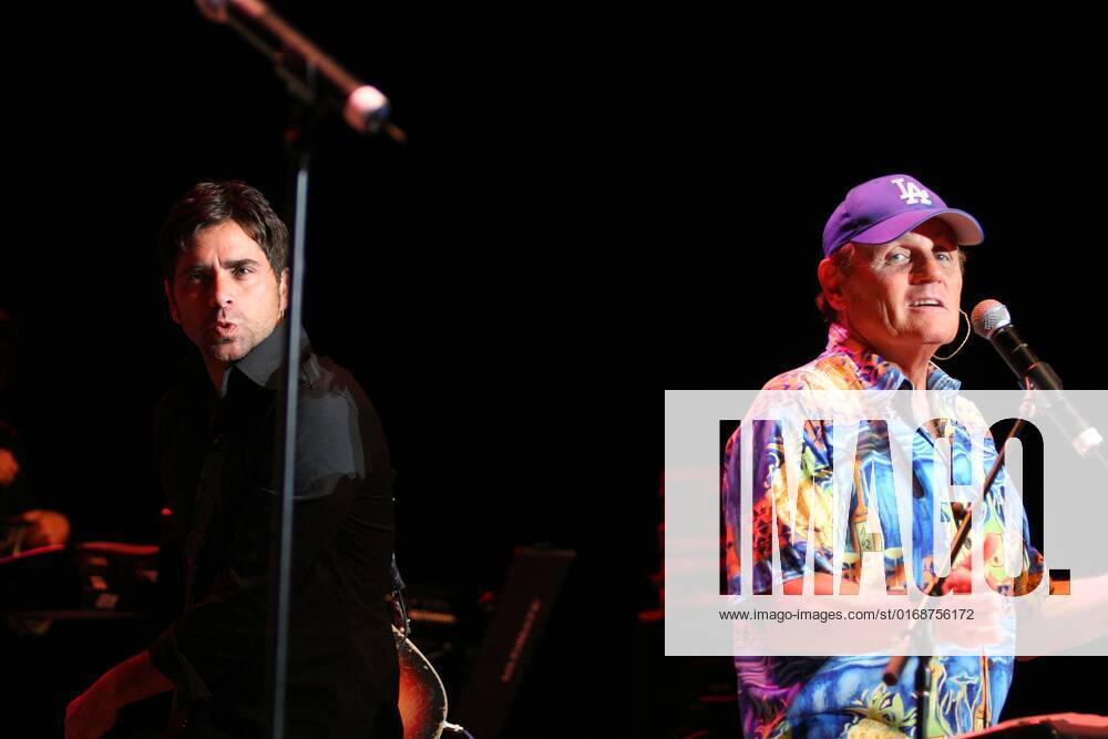 John Stamos and Bruce Johnston at the Katrina Benefit Concert hosted by ...