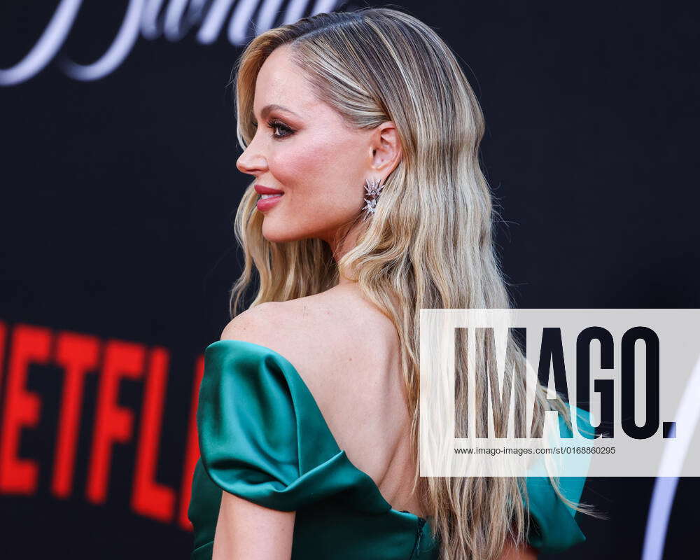 Los Angeles Premiere Of Netflix s Blonde English fashion designer and  actress Georgina Chapman