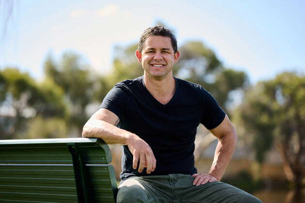 PHIL BRITTEN PORTRAIT, Phil Britten Poses For A Portrait At Karrinyup ...