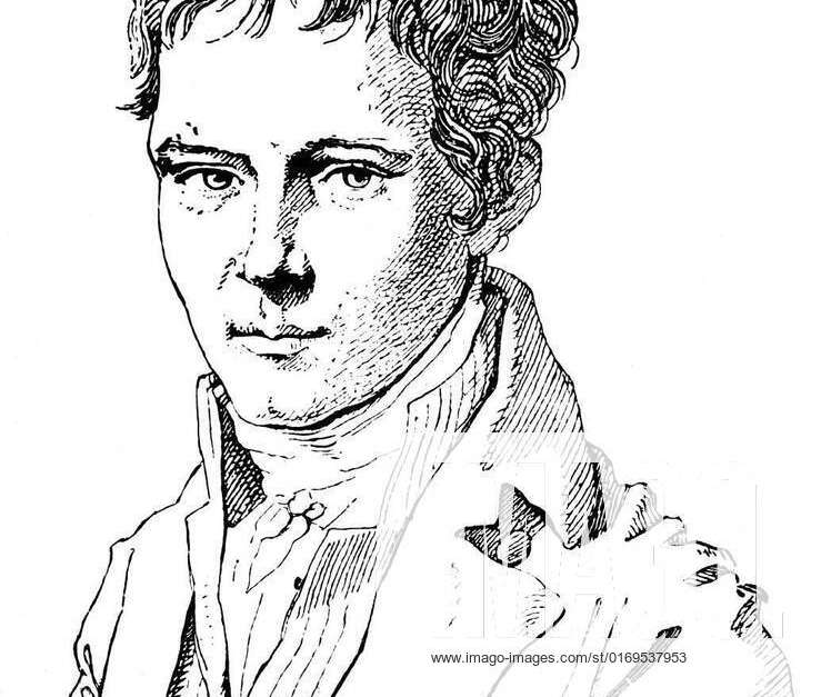 Portrait of Alexander von Humboldt (youth) - a German polymath ...