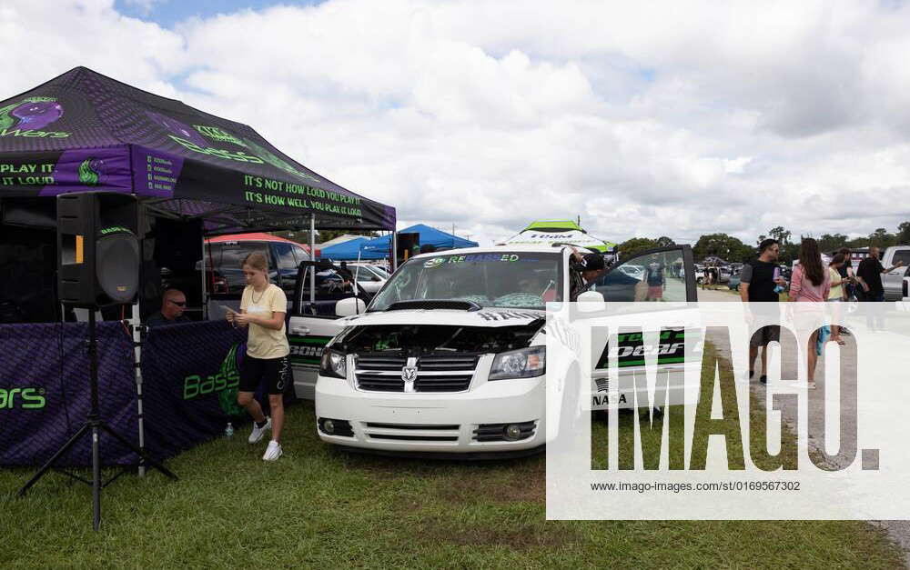 September 18, 2022, Plant City, Florida, USA A car participates in a