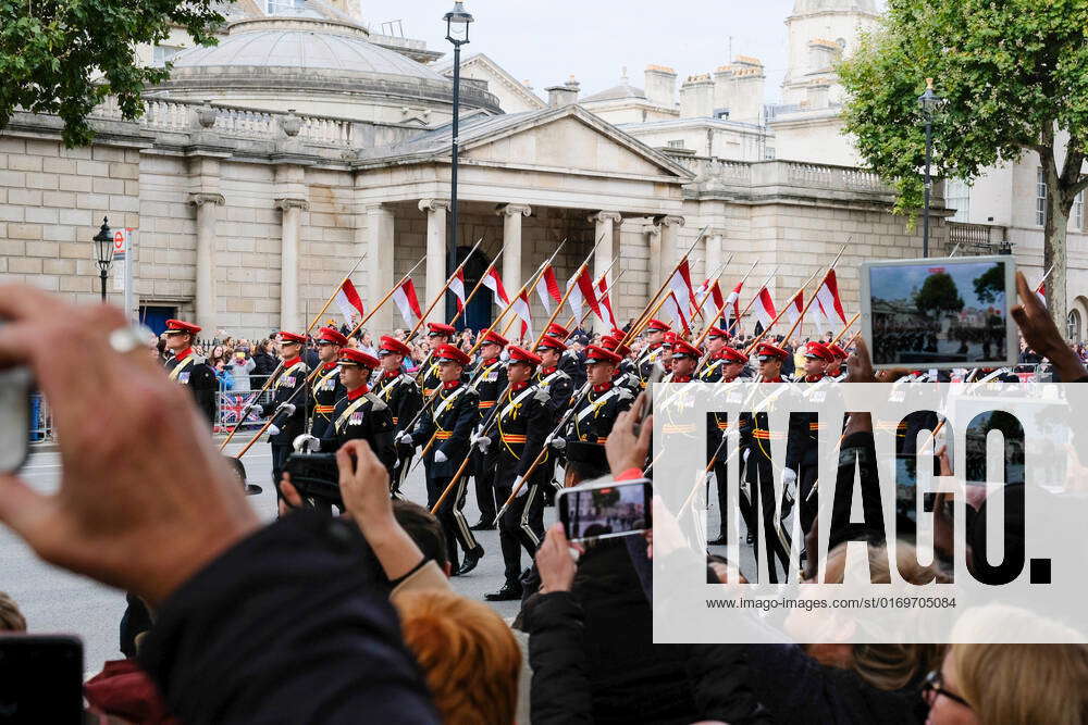 Impressions From The Funeral Of Queen Elizabeth II In London London UK   M 