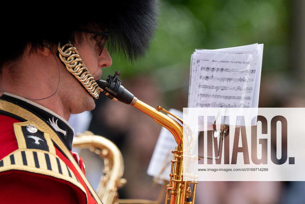Her Majesty The Queen Elizabeth II funeral procession Images of the