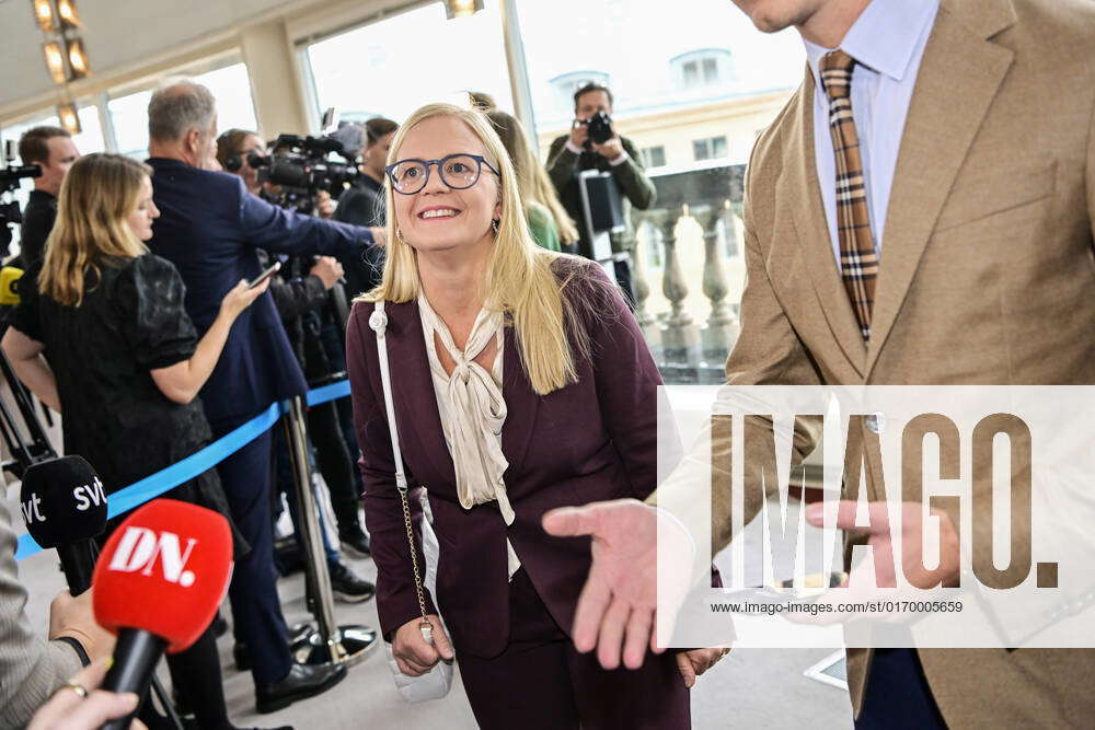 Stockholm 20220926 Julia Kronlid Sd Arrives At The Convocation Of