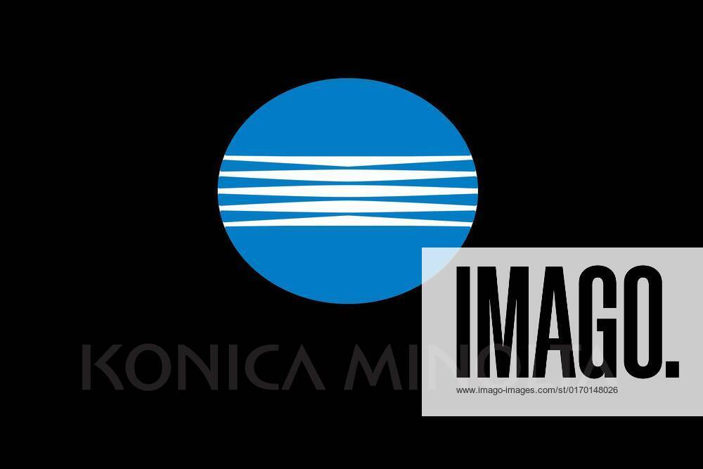 Konica Minolta, Logo, Schwarzer Background