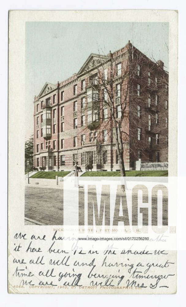 Old Rockingham Hotel Rockingham Hotel, Portsmouth, N. H. still image. Postcards. 1902 - 1903 ...