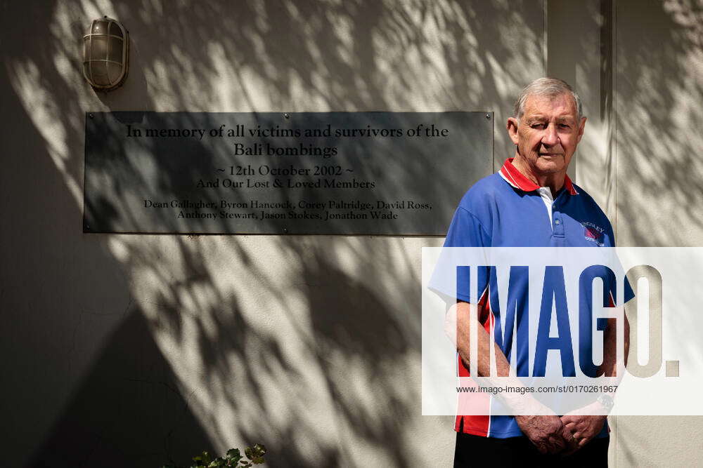 KEVIN PALTRIGDE BALI BOMBINGS FEATURE, Kevin Paltridge poses for a