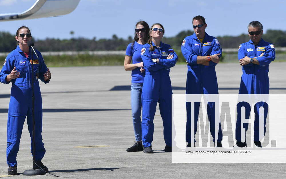 News Space X Crew 5 Arrives At Ksc Oct 1 2022 Kennedy Space Center Fl Usa Nasas Spacex Crew 5877