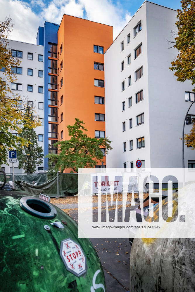 Berlin Wedding, VONOVIA housing estate in the African Quarter between Guineastraße and