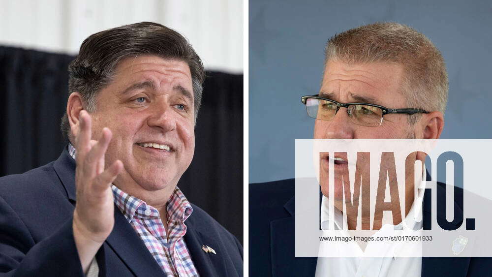 October 6, 2022: Gov. J.B. Pritzker, Left, And GOP Gubernatorial ...