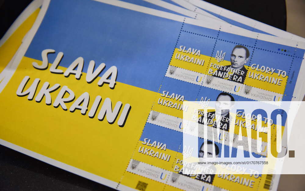 September 30, 2022, Lviv, Ukraine Stamps dedicated to Ukrainian