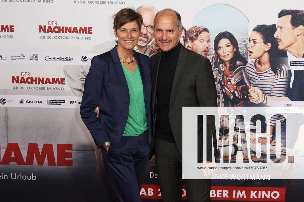Premiere Der Nachname In Köln Christoph Maria Herbst Mit Ehefrau Gisi Premiere Der Nachname Kino