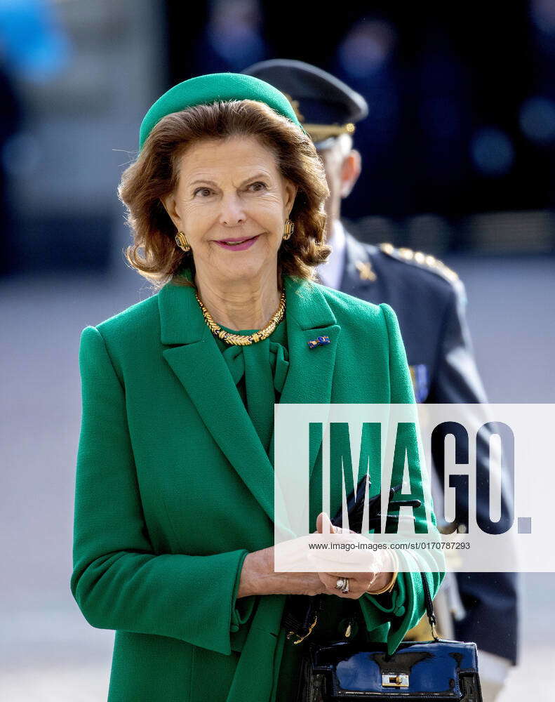 11-10-2022 Sweden Queen Silvia at the official welcome ceremony in the ...