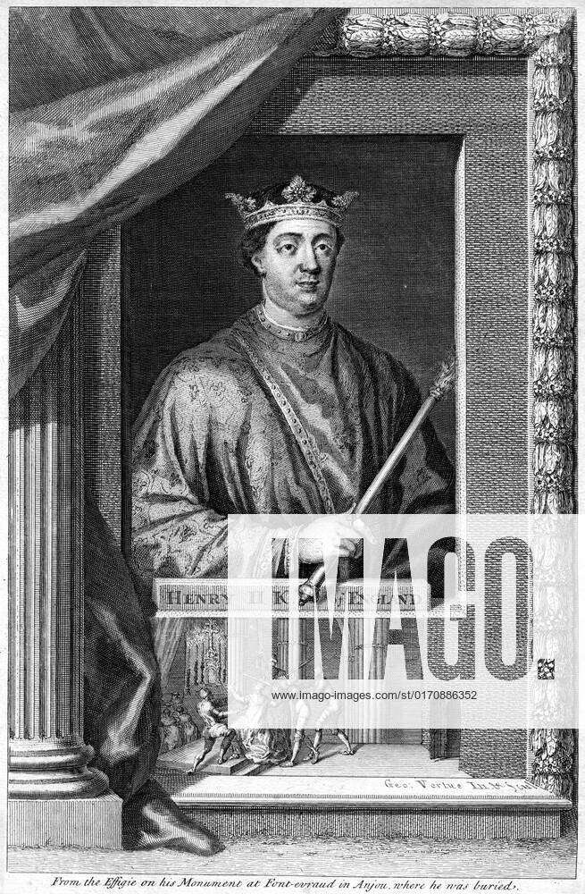 Henry II (11381189), the first king of England, reigned