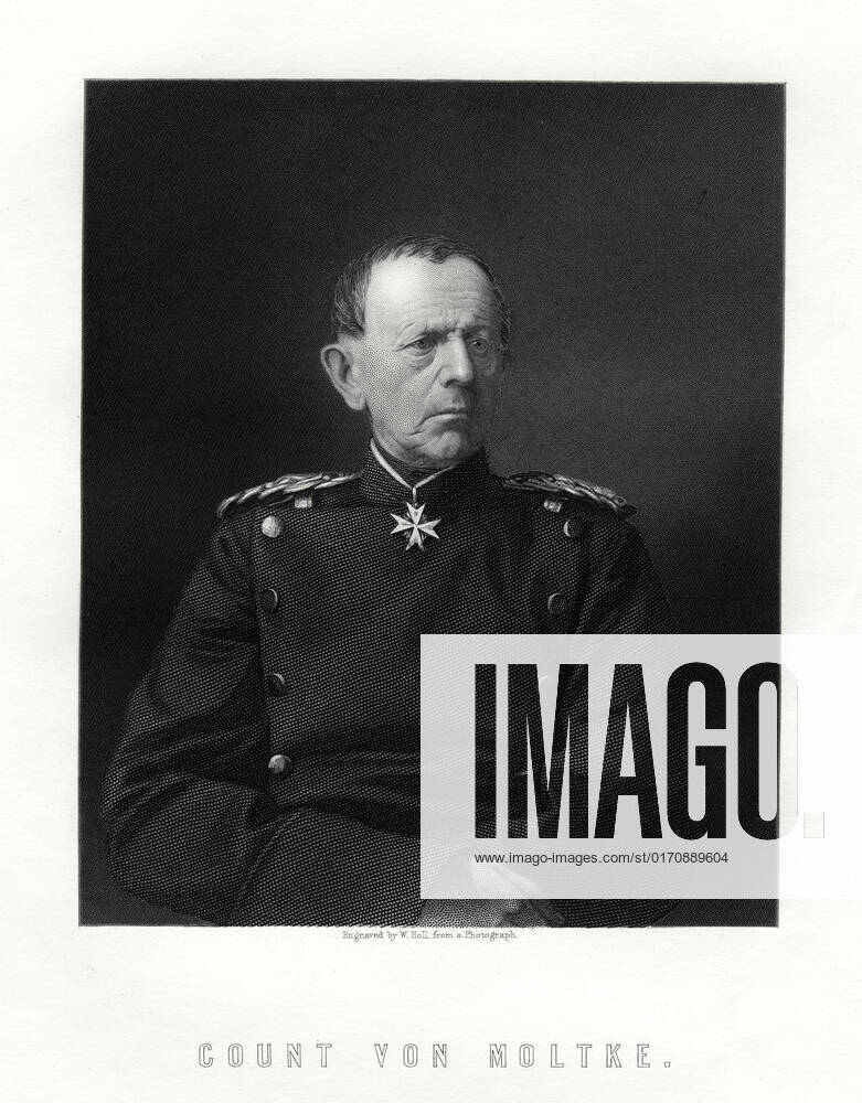 Count von Moltke, (1800-1891), famous German Field Marshal, 19th ...