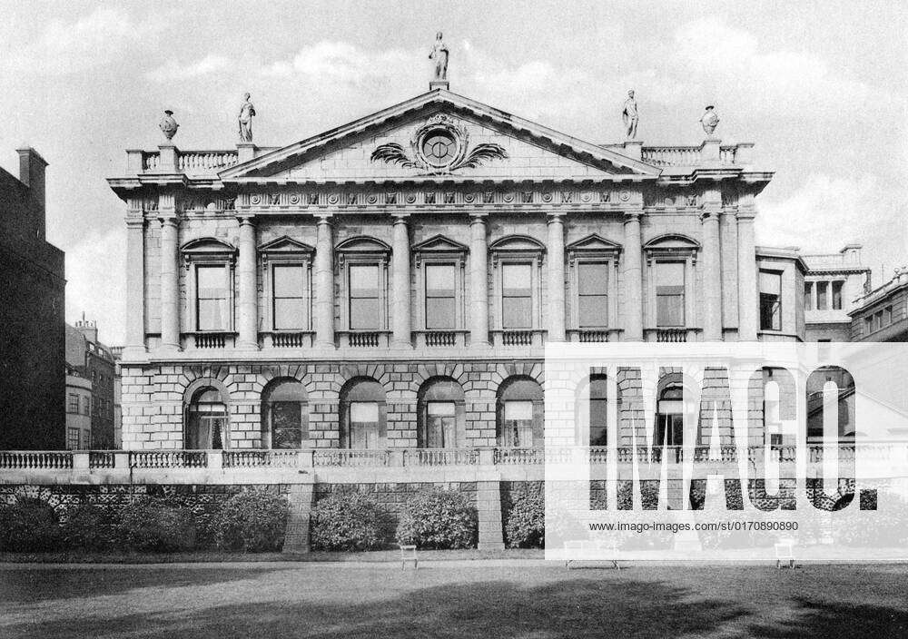 Spencer House, St James, 1908. The west front of the house which was