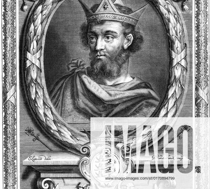 King John of England, c17th century. John (11671216) reigned as King