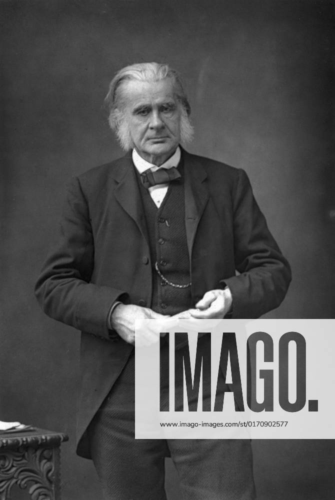 Thomas Henry Huxley (1825-1895), English biologist, 1890. Huxley was ...