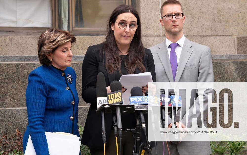 Gloria Allred Holds Press Conference With Kelsey Harbert For Cuba