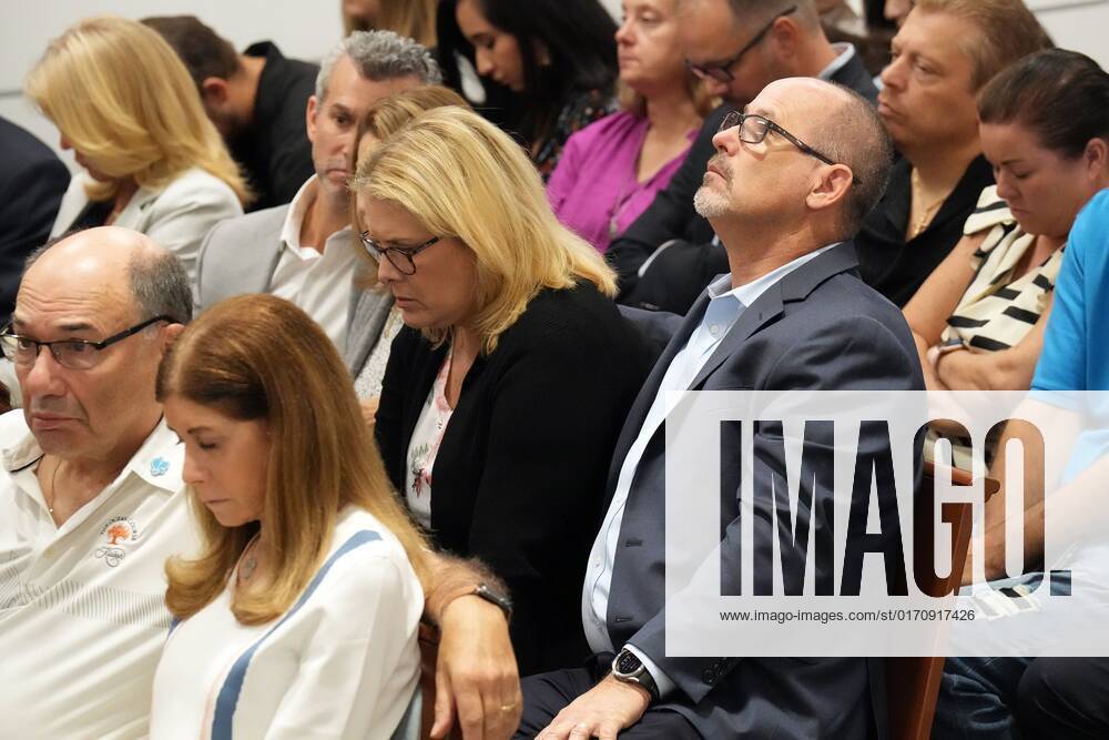 October 14, 2022 Fred Guttenberg, seated with his wife, Jennifer