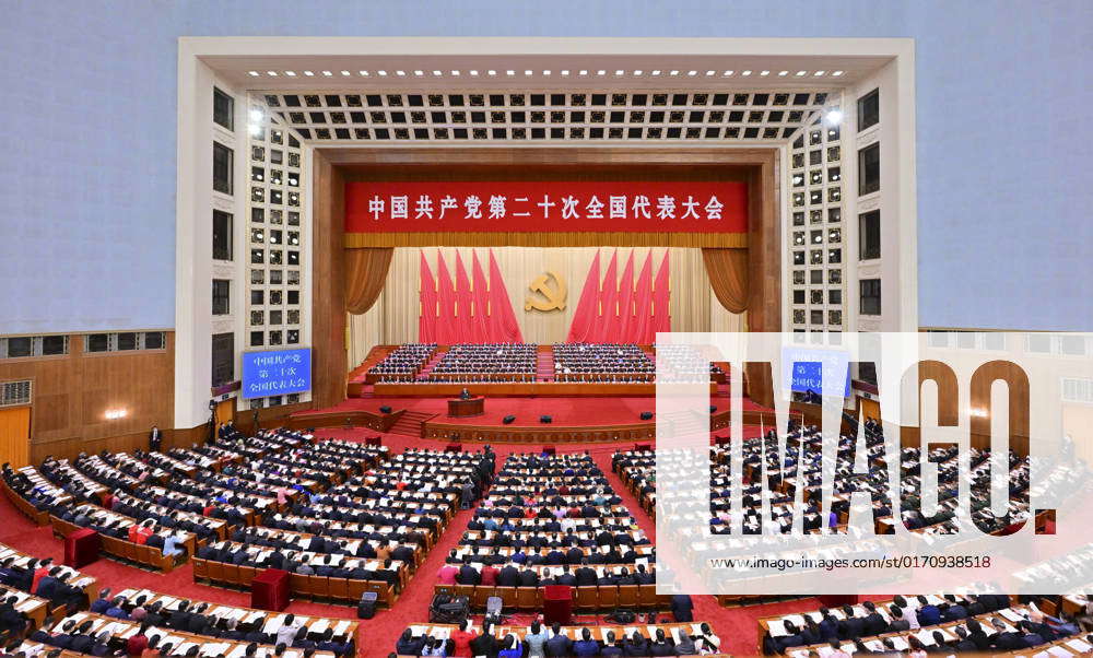 (221016) -- BEIJING, Oct. 16, 2022 -- The 20th National Congress Of The ...