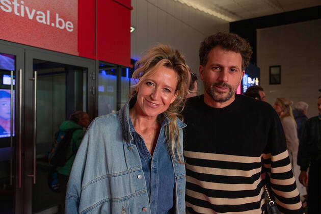 Eshref Reybrouck Cath Luyten and Eshref Reybrouck pictured during the premiere of 1985 ...