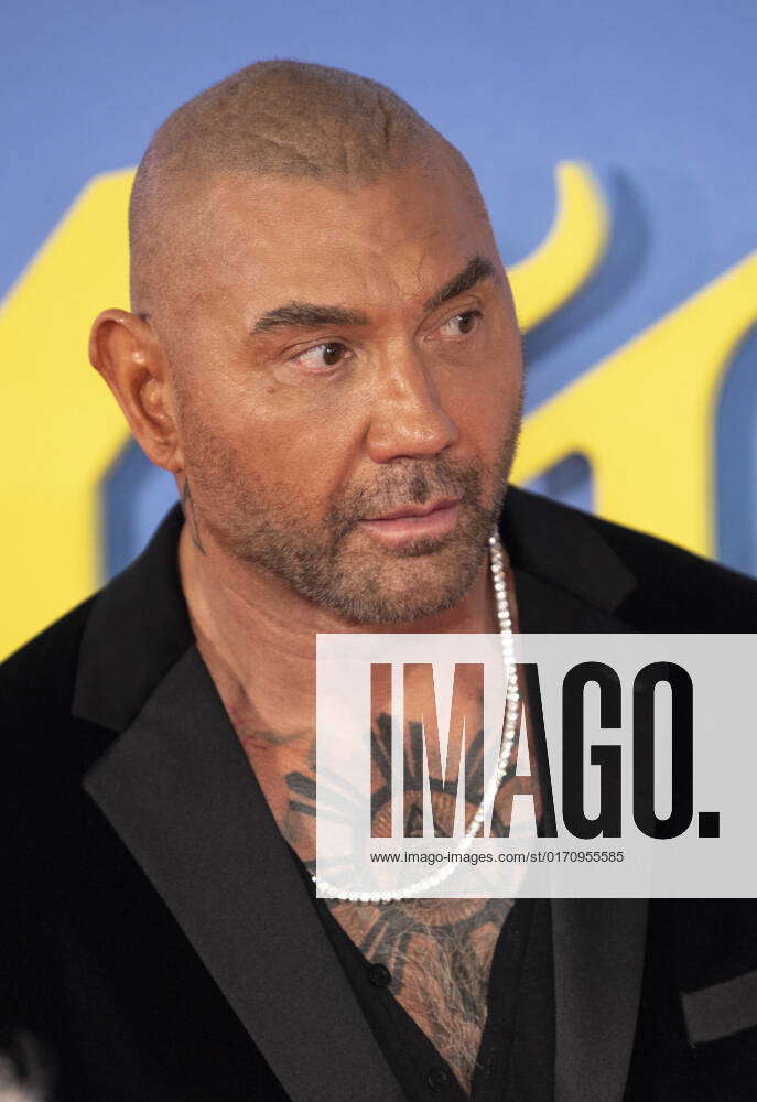 October 16, 2022, London, United Kingdom: Dave Bautista attends the ...