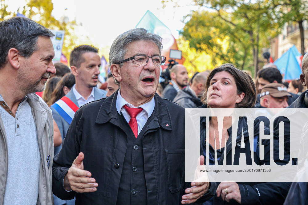 October 16, 2022, Paris, France: Jean-luc Melenchon President Of The 