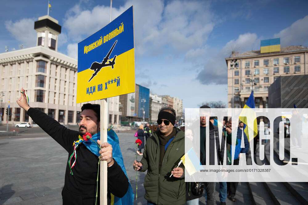 October 28 2022 Kyiv Ukraine Editors Note Image Contains Profanityan Iranian Who Lives In 