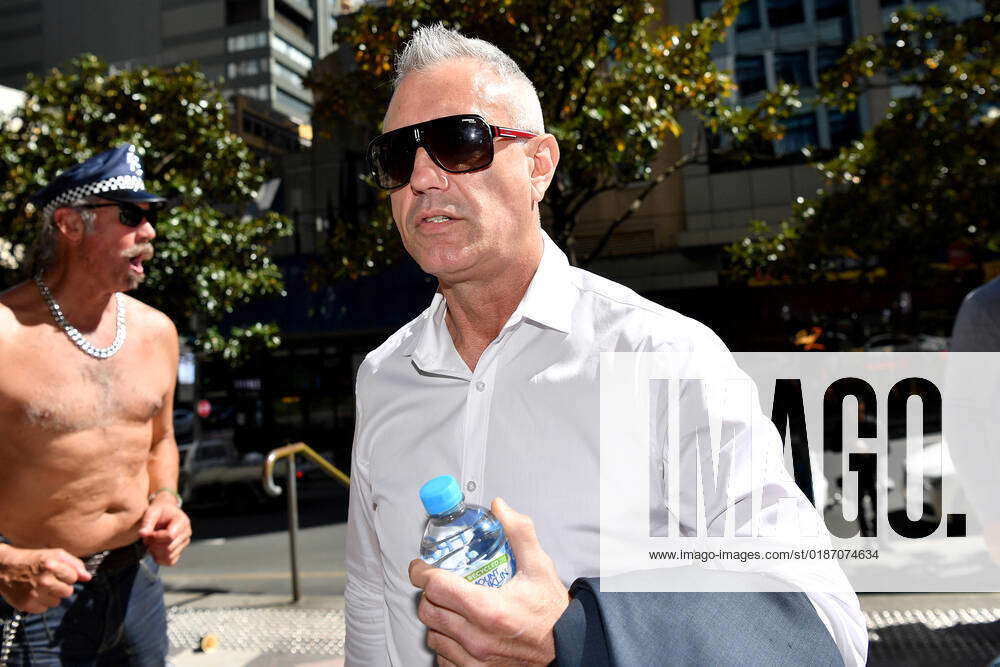 SCOTT MILLER COURT, Wayne Allan Johnson arrives at the the Downing ...