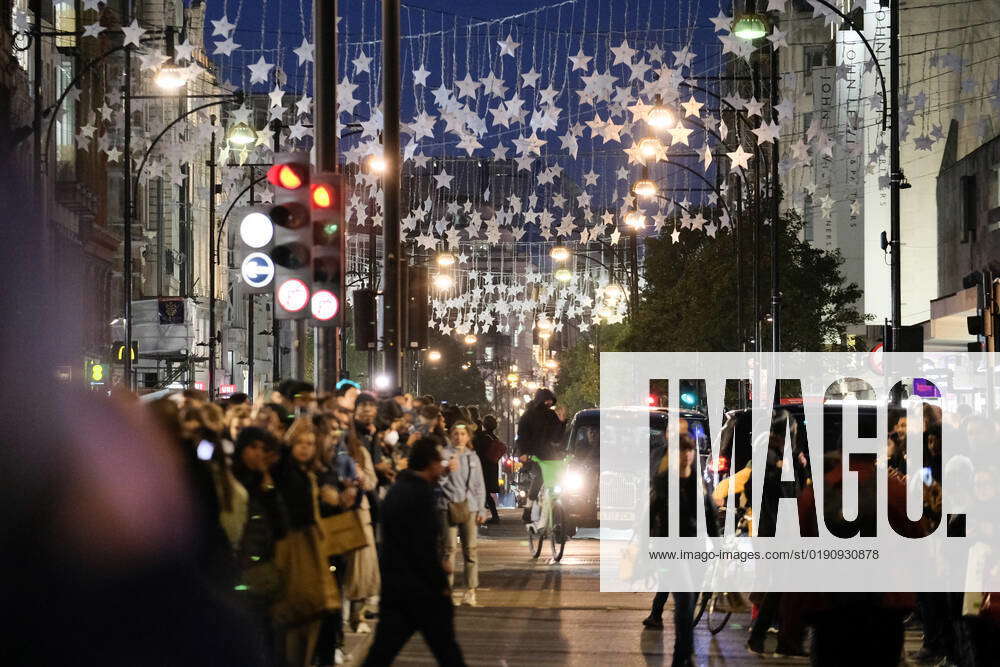 London s Oxford Street Christmas lights are switched on Where London