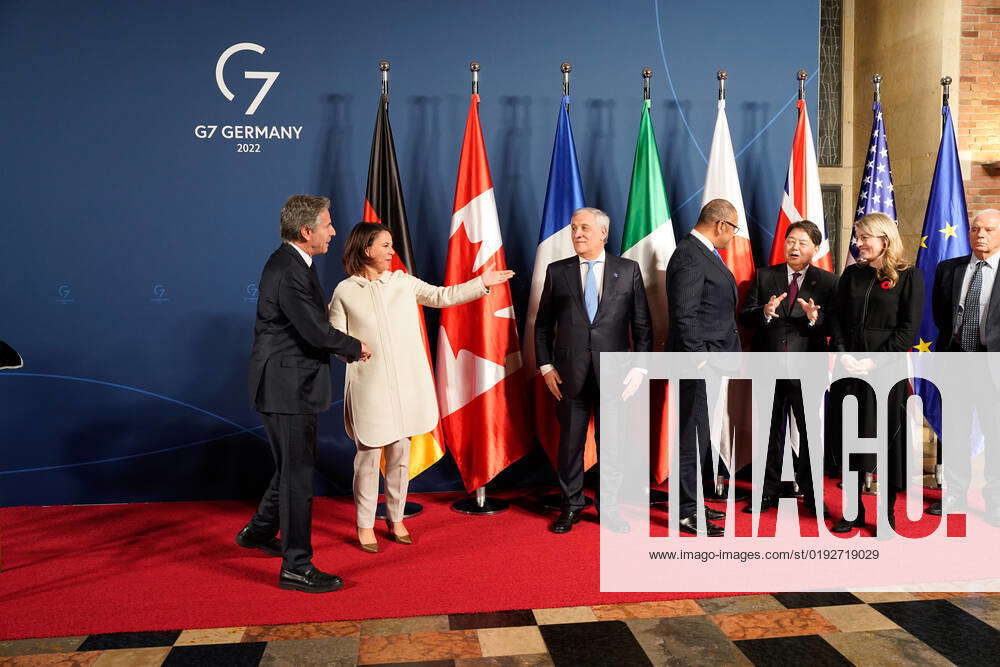 G7 Foreign Ministers Meeting in Muenster News, 03 11 2022, Muenster ...