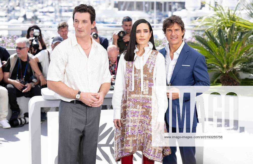 Tom Cruise, Jennifer Connelly & Milles Teller - TOP GUN : MAVERICK -  Festival de Cannes