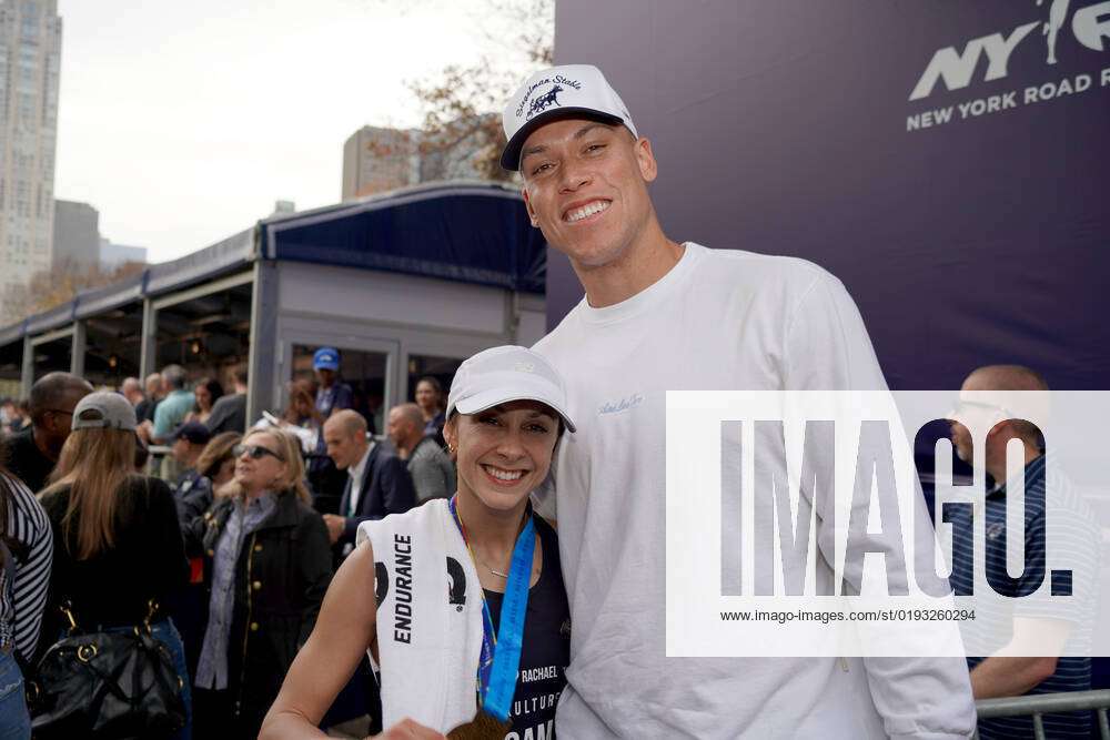 Who is Aaron Judge's wife Samantha Bracksieck and how long have