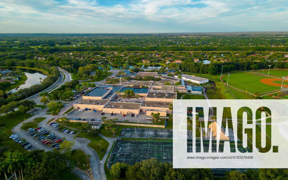 Aerial photo Tequesta Trace Middle School Weston FL Aerial photo Tequesta Trace Middle School