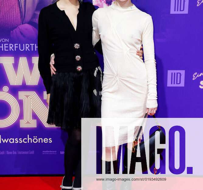 Milena Tscharntke and Franziska von Harsdorf at the film premiere
