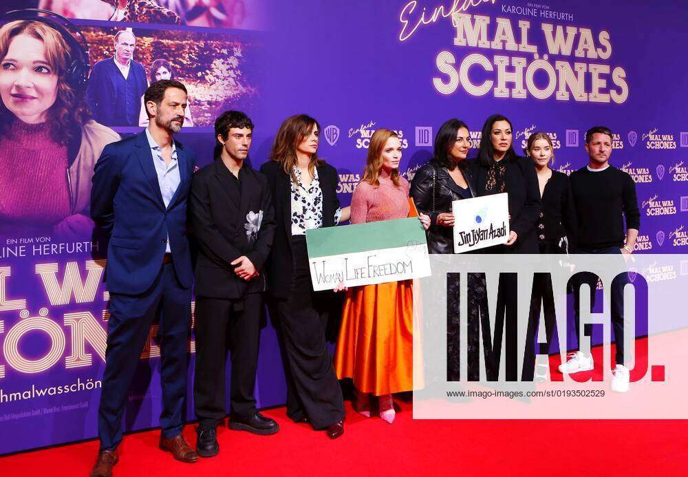 Germany: World premiere of the film EINFACH MAL WAS SCHÖNES in Berlin World  premiere of the