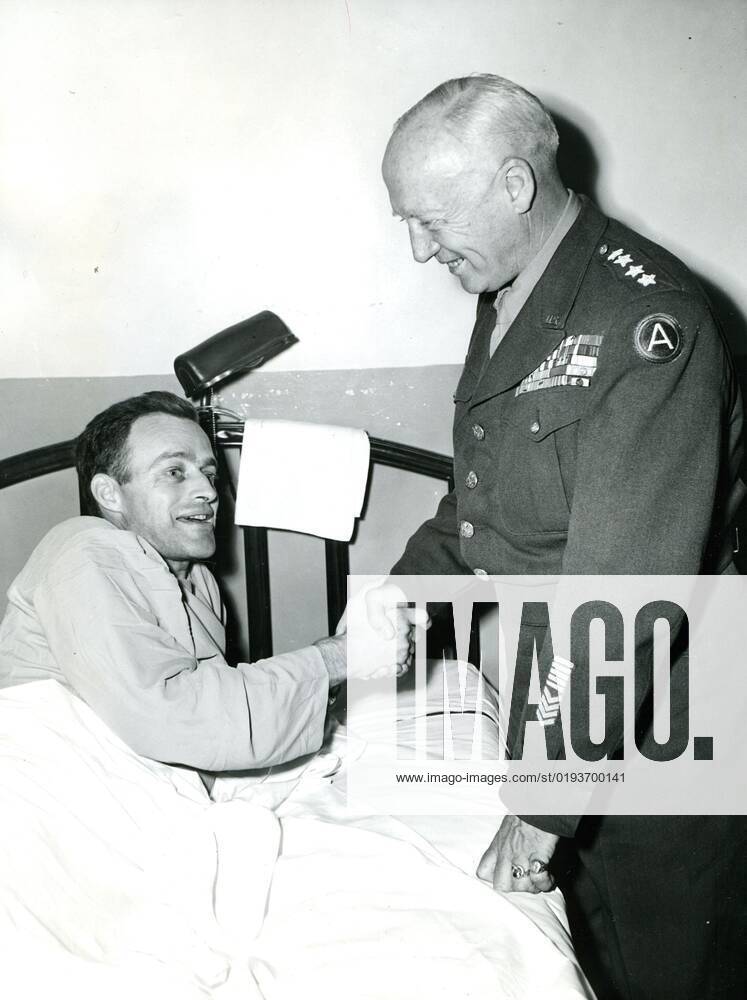 June 14, 1945, Washington, DC Gen Patton visits with his soninlaw