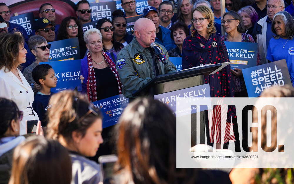 News Midterm Elections Arizona U S Senator Mark Kelly Wins