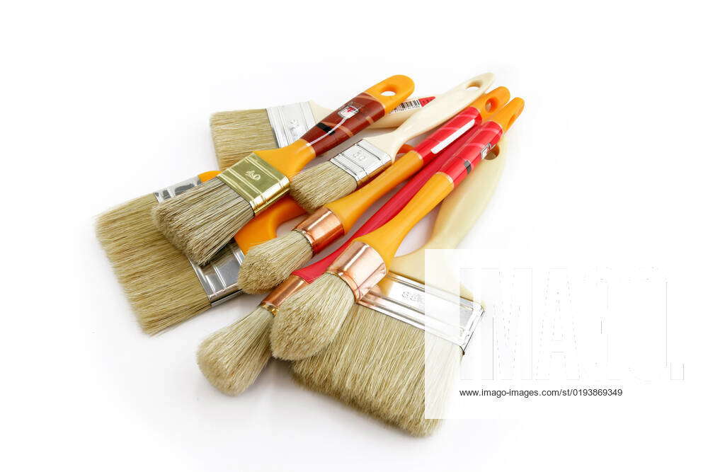 Paint Brush Set in an Artists Bag PNG Graphic by Diceenid · Creative Fabrica