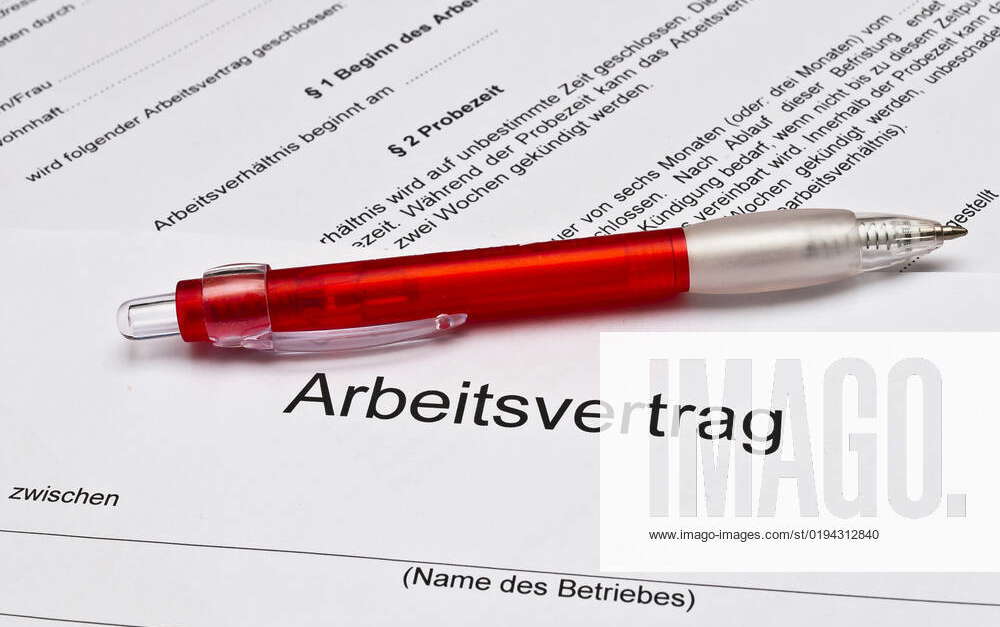 Arbeitsvertrag in Deutschland Arbeitsvertrag in Deutschland