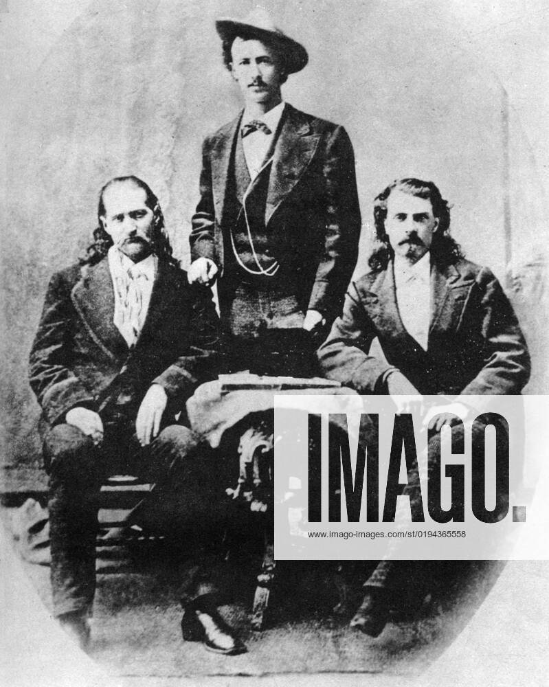 Wild Bill Hickok, Texas Jack Omohundro and Buffalo Bill Cody, c1870s ...