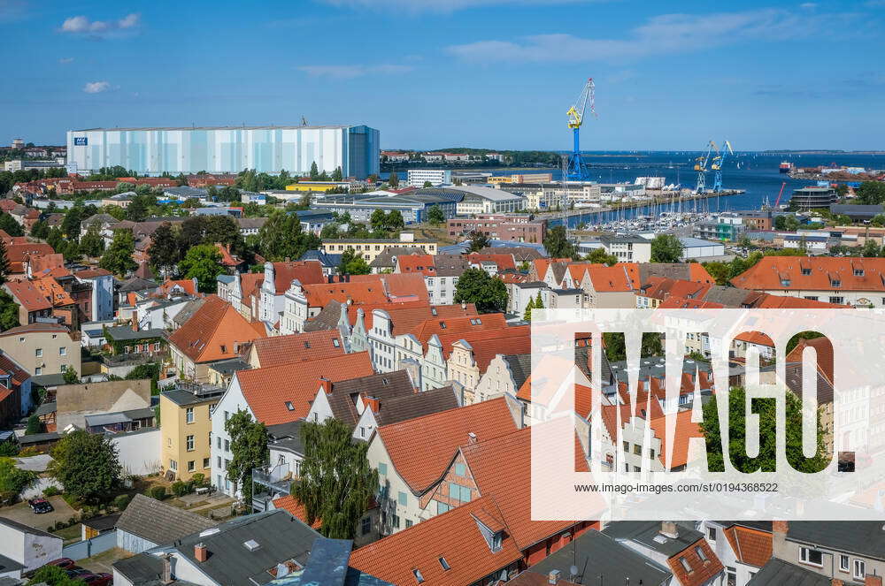 Wismar, MecklenburgVorpommern, Deutschland Stadtansicht Altstadt