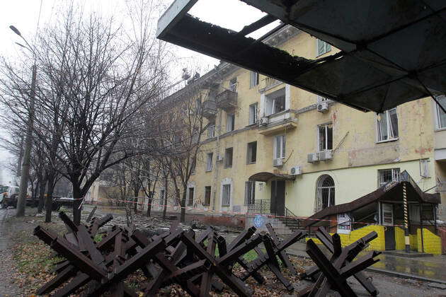 Aftermath of Russian Missile Strike on Dnipro Dnipro, Ukraine ...