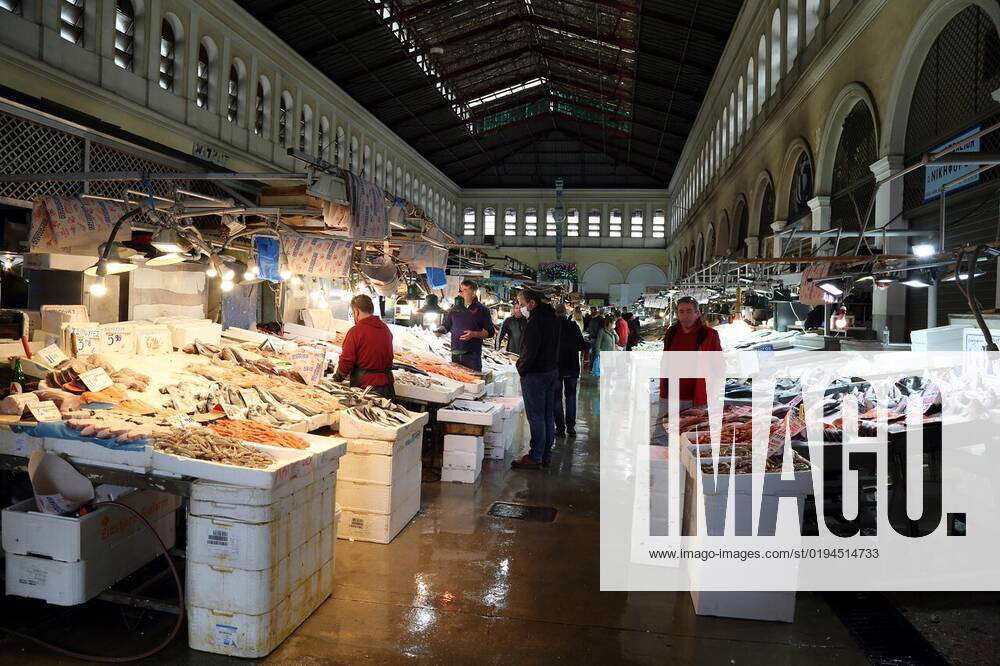 Fish market in Athens, Greece xagefotostockx xLuisxFidelxAyervesx