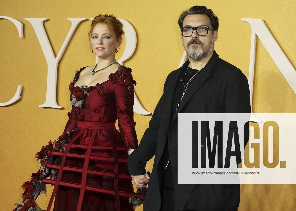 Haley Bennett and Joe Wright on the red carpet for the ‘Cyrano’ UK ...