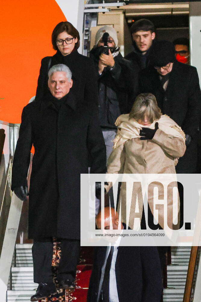 RUSSIA, MOSCOW - : Cuba s President Miguel Diaz-Canel and his wife Lis ...