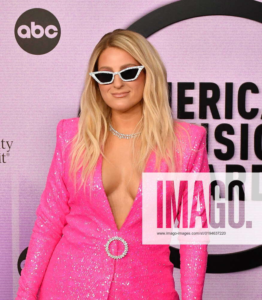 Meghan Trainor attends the 2022 American Music Awards at the Microsoft  Theater in Los Angeles