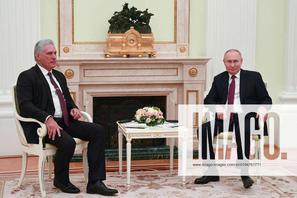 RUSSIA, MOSCOW - : Cuba s President Miguel Diaz-Canel and Russia s ...