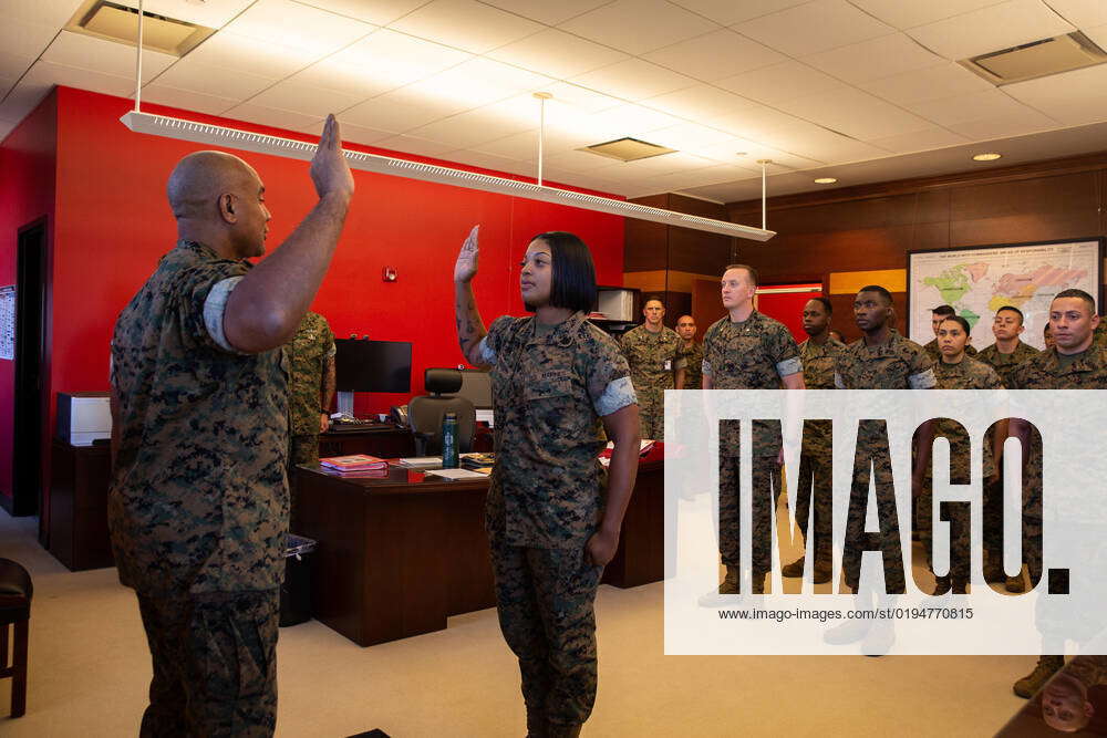 U.S. Marine Corps Lt. Gen. Brian W. Cavanaugh, Left, The Commanding ...